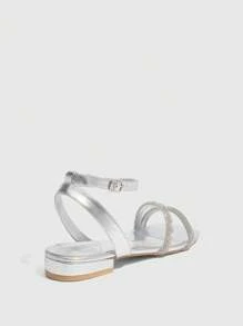 CUCCOO SZL Cuccoo Women's Fashion Sandals, Minimalist & Practical Multi-Function For Christmas - Silver - View 10