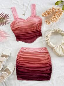 Soleia Conjunto de dos piezas para mujer para uso diario