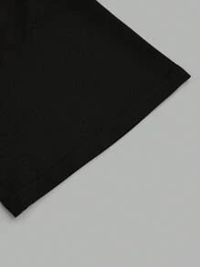 Flirla 大码三件套短袖T恤套装，黑白灰，夏季，露肩设计