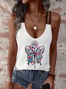 EMERY ROSE 女士时尚休闲吊带背心，适合夏季