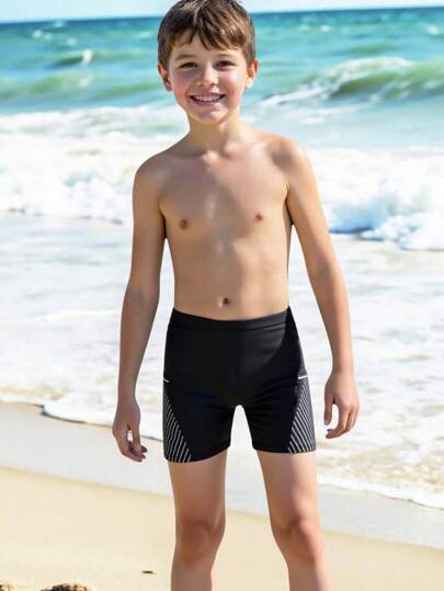 Tween Boys Letter Print Patchwork Casual Swim Trunks Teen Boys Swim Pants Sets Swimwear For Teen Boys Set Teen Boy Swimsuit Sets Boys Swimsuit Young Boys Swimwear Bathing Suits For Boys Summer Holiday