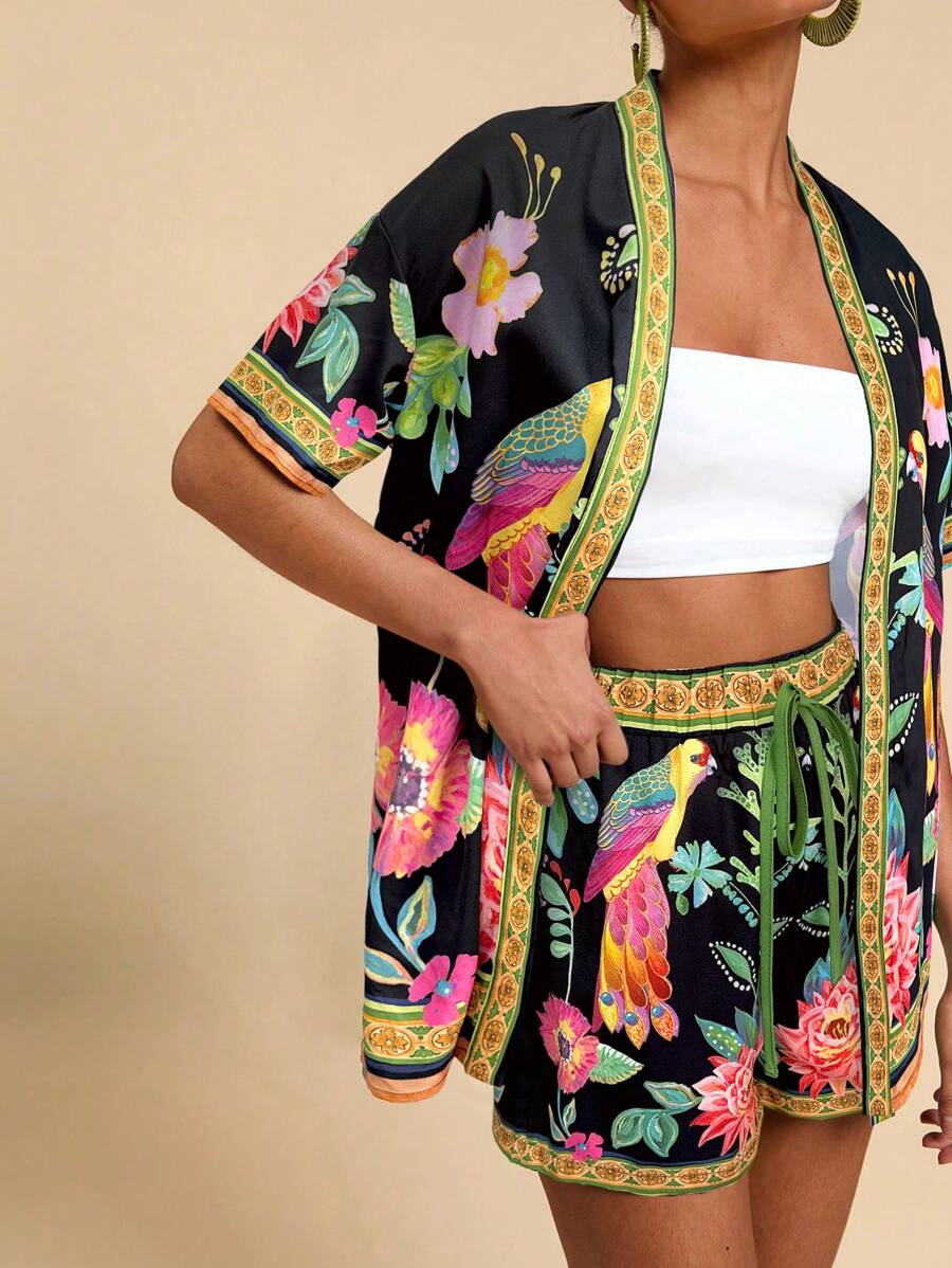 Travachic Women Two Pieces Outfits For Daily Wear - Black - View 1