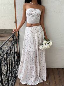 Sunnyshic Women Two Pieces Outfits For Daily Wear - Multicolor - View 1