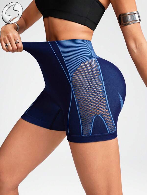 Innovista Pantaloni scurți de antrenament fără cusături, talie înaltă și elastic pentru cardio și antrenament, pantaloni de sport pentru controlul burticii, pantaloni scurți pentru motocicliști și alergare, ridicare glutei, potrivire anti-alunecare pentru gantere și ținute de antrenament HIIT și trening, sport urban, icoană de modă, pentru festivaluri de muzică și petreceri StreetSeXYFit, Purtare ușoară de zi cu zi, îmbrăcăminte activă, Motivație de vară, WAG
