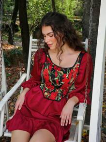 SHEIN 1pc Women's Wireless Sexy Sports Bra UnderwearOuter