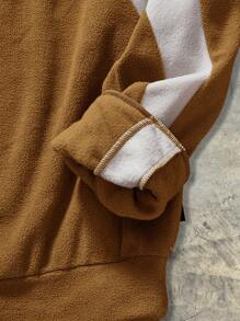 AXEPEAK 男式宽松针织长袖套头衫