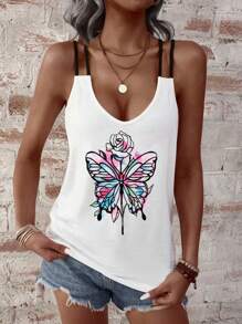 EMERY ROSE 女士时尚休闲吊带背心，适合夏季