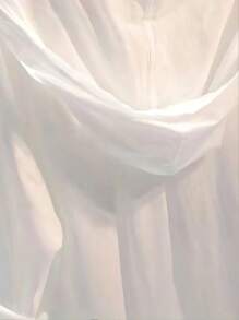 INAWLY Women's Hooded Shirt With Drop Shoulders Fall Cloth For Women - White - View 4