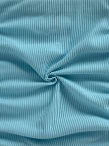 Soleia 女士日常两件套服装 - 藍色 - 查看 9