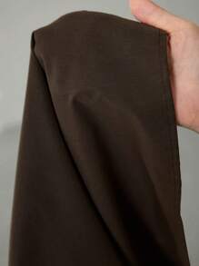 SHEIN PETITE 女士优雅纯色细肩带中长连衣裙，夏季