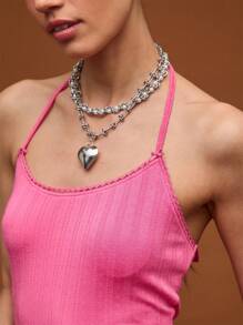 COUREZ Top de cuello halter de punto/Atuendos de verano para mujer Tops de verano para salir Tops casuales/Vintage Y2K