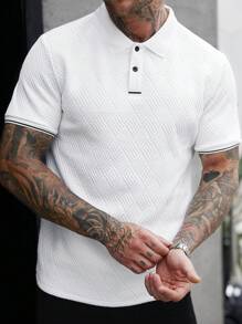 Manfinity Homme 男士纯色短袖 Polo 衫，时尚适合夏季