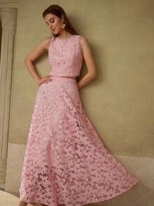 MOTF PREMIUM WOMEN TWO PIECES OUTFITS FOR DAILY WEAR - Pink - View 5