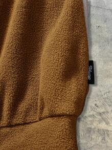 AXEPEAK 男式宽松针织长袖套头衫