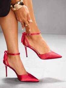 CUCCOO SZL Zapatos multiusos con decoración de lazo y unicolor minimalista para mujeres de la marca Cuccoo