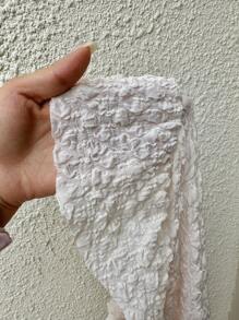 Lyxana 女士休闲夏季度假不对称下摆露背系腰雪纺连衣裙 - 杏色 - 查看 3