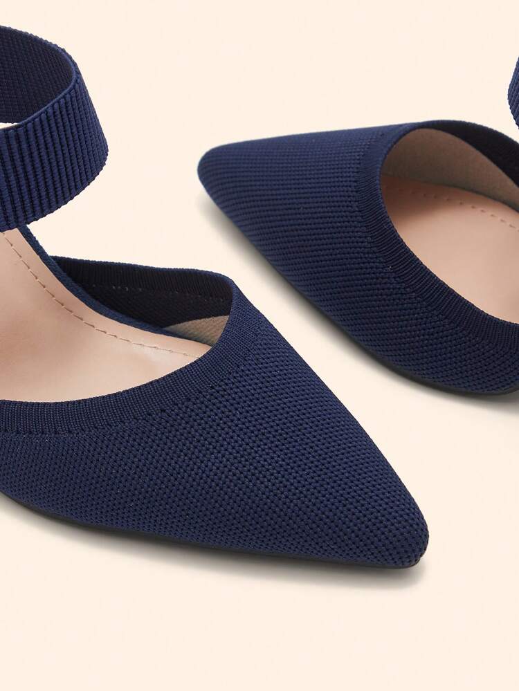 CUCCOO BASICS Fashion Versatile Minimalist Solid Color High Heel Sandals For Christmas Spring Shoes