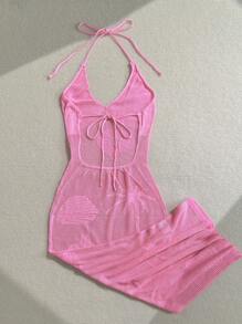 Soleia Holiday Outfits Summer Outfits Vacation Outfits Woman Summer Outfits For Women Pink Skirt - Hot Pink - View 2