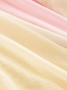 SHEIN MOD 女士彩色扎染图案无袖连衣裙，浪漫春装，女士沙滩装，女士端庄连衣裙，春假连衣裙 - 藍色 - 查看 4