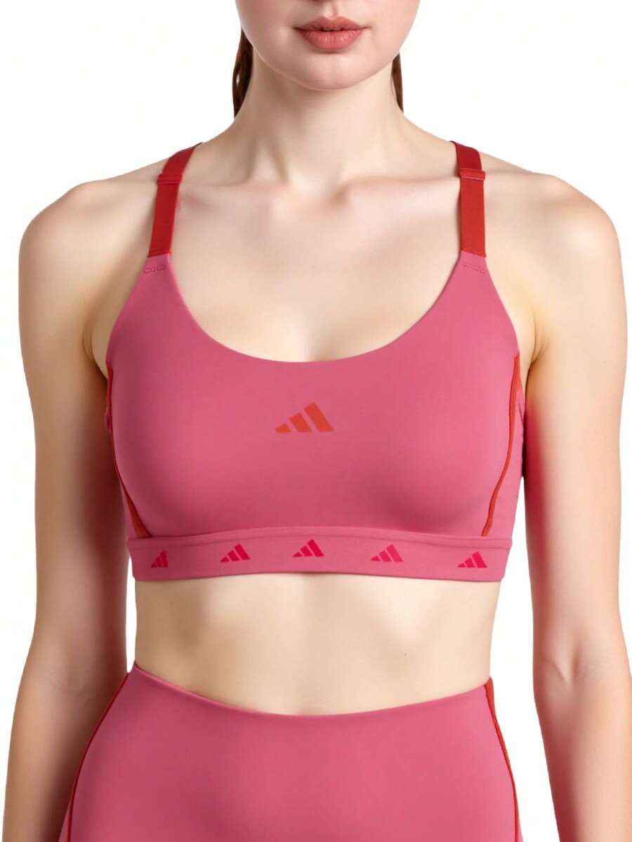 Adidas AERI LS TF WORKOUT BRA - White - View 1