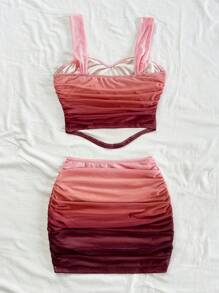 Soleia Conjunto de dos piezas para mujer para uso diario