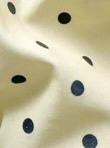 Elavelle Springbreak Women Polka Dot Random Print Spaghetti Strap Twist High Cut Sexy Bikini Set For Women Summer Beachwear