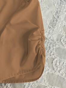 Franclia 优雅女士不对称设计圆领衬衫