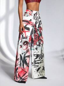 Jeanoix Pantalón largo de mezclilla para mujer, de moda para el verano - Multicolor - Ver 3