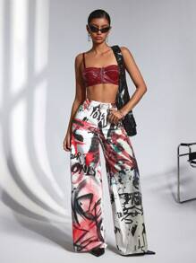 Jeanoix Pantalón largo de mezclilla para mujer, de moda para el verano - Multicolor - Ver 6