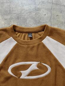 AXEPEAK 男式宽松针织长袖套头衫