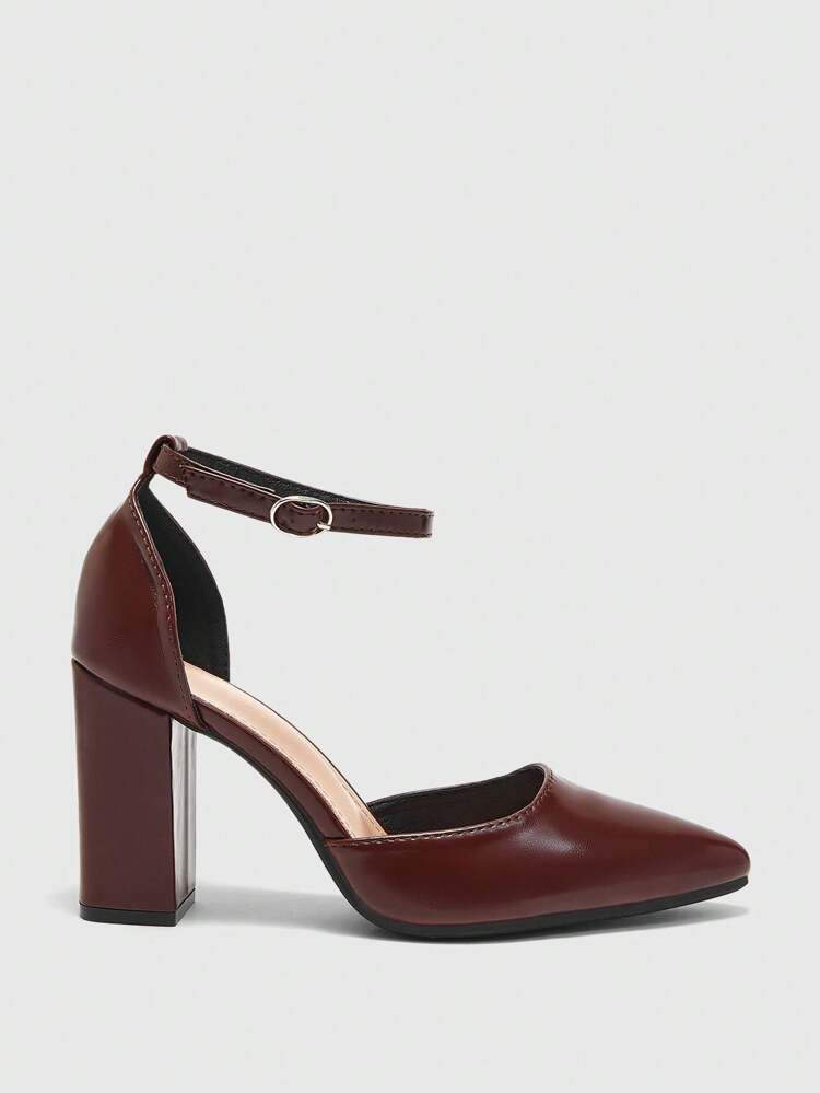 CUCCOO BIZCHIC Women Chunky Heel High Heels, Suitable For Wedding For Christmas Spring Shoes