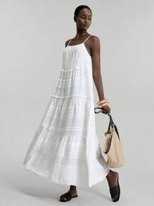 Ontre 2025 Autumn/Winter Women's Winter Outfits, Back To School, Halloween, Christmas, Business Casual, Retro Elegant Versatile Basics, Women Extra Long Dress, Women's Graduation Dress, Elegant Party Dress, Suitable For Independence Day, Vacation, Beach, Casual, Graduation, Wedding Guest, Social Event, Memorial Day, Prom, Versatile Daily Commute