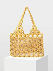 MOTF PREMIUM 双手柄单肩包 - 黃色 - 查看 2