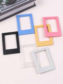 1pc/3pcs/5pcs Color Magnetic Photo Frame, Refrigerator Magnetic Photo Album, Used For Displaying Family Memories Photos, Compatible With Photos - Family Rooms, Living Rooms, Office Decorations, Valentine's Day, New Year Gifts, Birthdays, Graduation