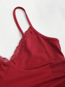 Sweetra 女士 Y2K 性感蕾丝边褶饰 3 件套 - 彩色 - 查看 4