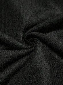 AXEPEAK 2pcs Men's Set: Black Top And Red Shorts Summer Outfit, Streetwear Casual - Multicolor - View 7