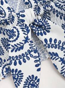 Sweetra Slim Fit Two Pieces Clothes Set With Wrapping Top Summer Co Ordbeach Co Ordfestival Co Ord - Multicolor - View 4