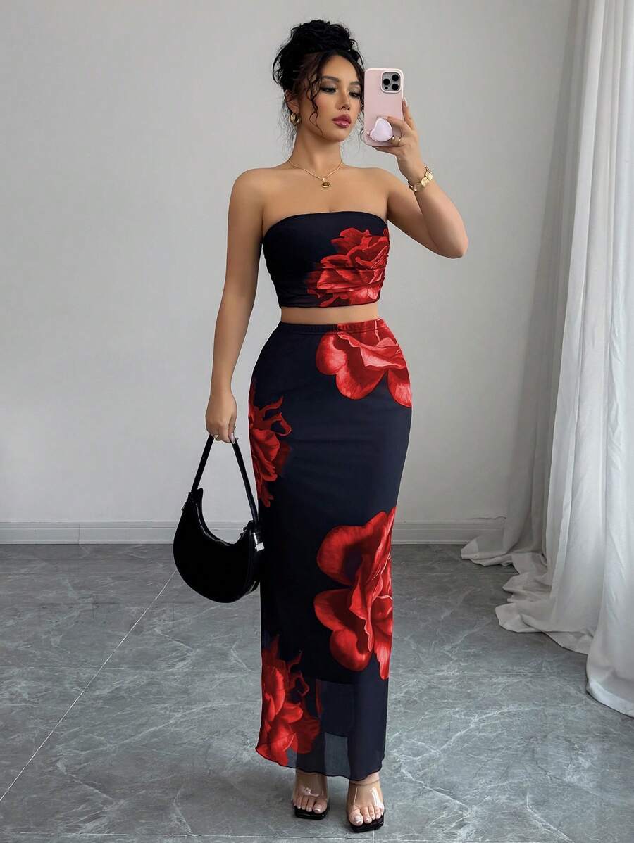 Elenzga 女士日常两件套服装