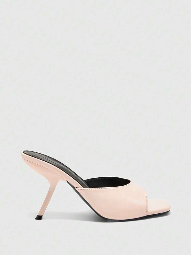 CUCCOO BIZCHIC Sandalias de tacón alto de estilo elegante y de moda al estilo francés para dama