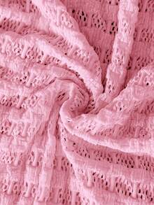 Soleia Váy ôm dáng gợi cảm khoét sâu kết cấu cho kỳ nghỉ, phù hợp cho lễ hội âm nhạc, phong cách Bohemian, ngày lễ, hẹn hò, tiệc trà chiều, bữa sáng muộn trong kỳ nghỉ màu hồng dành cho phụ nữ - Hồng - Xem 7