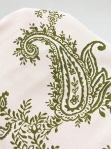 Florisole 波西米亚风格女士拼色度假/节日衬衫