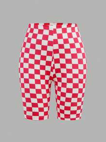 SHEIN Explorewe 6 件套青少年女孩休闲街头风格熊和赛车图案 T 恤 + 短裤 2 件套服装 - 彩色 - 查看 22