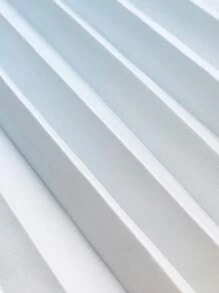 Franclia Falda plisada con gradiente elegante para ir al trabajo, verano - Multicolor - Ver 3