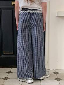 DAZY 青少年女孩秋季长裤，返校服装 - 藏蓝色 - 查看 5