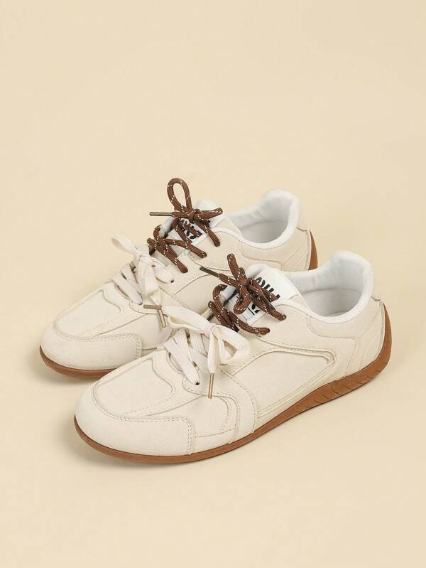 CUCCOO EASI Fashionable, Everyday, Simple, Comfortable Lace-Up Women's Casual Sports Shoes
