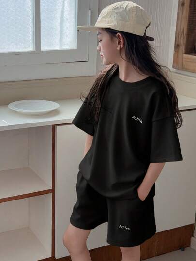 Dazy Kids 2 件套青少年女孩秋季服装，返校服装