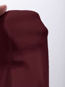 DAZY Women's Slim Fit Sleeveless Top, Suitable For Outgoing Match, Spring/Summer - Burgundy - View 6