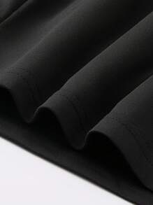 Manfinity Homme 2pcs/Set Men Graphic Short Sleeve T-Shirt And Shorts Set, Fashion For Summer Streetwear, Cozy Outfits - Multicolor - View 9