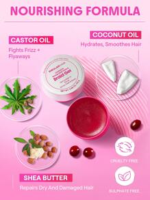 Locked in 強力定型扭辮髮膠，髮蠟強力定型不油膩定型髮膠，不剝落，不美白，防水，美味的蔓越莓香味，富含蓖麻油、椰子油和乳木果油，可對抗毛躁和飛毛，滋潤和撫平頭髮，修復乾燥和辮子受損的頭髮，最適合捲髮/捲曲的頭髮-麻花辮、辮子、辮子 生日 禮物 假期 粉紅色的 氛圍 化妝品 旅行 學校 節慶 玫瑰 展示 女孩 魅力 護髮 母親節 想要 時尚 銳舞派對 - 無色 - 查看 7