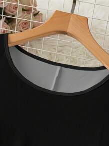 大码女式佩斯利印花无袖连衣裙，休闲A字裙，适合度假、夏季穿着 - 彩色 - 查看 3